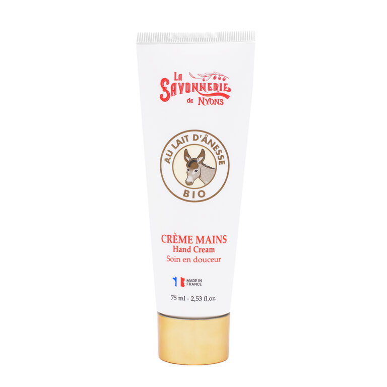crème mains 75 ml au lait d'ânesse BIO de la Savonnerie de Nyons