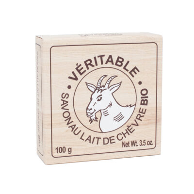 Savon rond au lait de chèvre BIO 100g