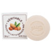 Savon au lait d'amande Bio (rond) de la collection de Savons aux laits végétaux BIO - Fabriqué en France par La Savonnerie de Nyons