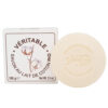 Savon rond au lait de coton Bio de la collection de savons "Savons aux laits végétaux BIO" - Fabriqué en France par La Savonnerie de Nyons