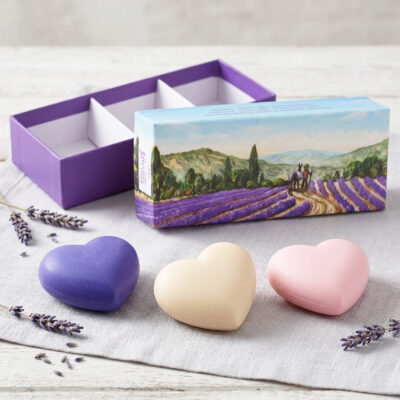 Lot de 3 Savons Cœurs 50g - photo 2