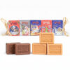 Papillote de Noël & Savons 5x25g