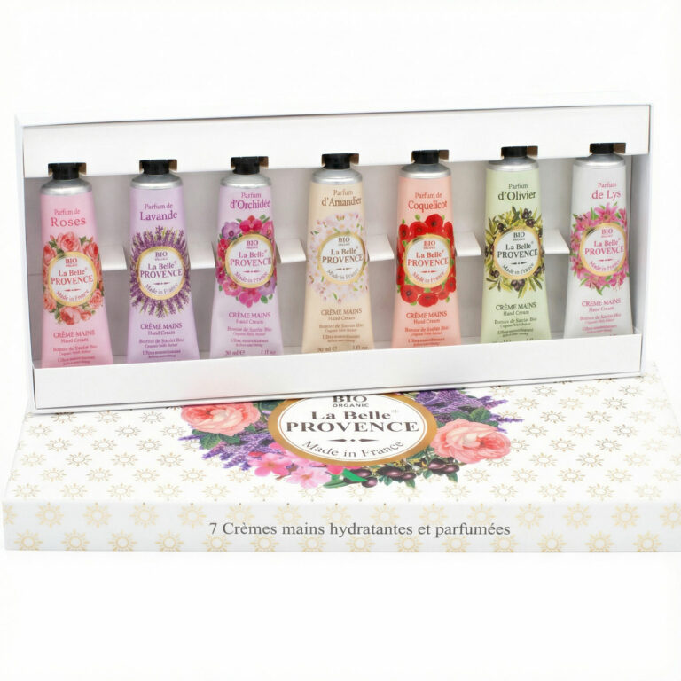 Coffret 7 crèmes mains
