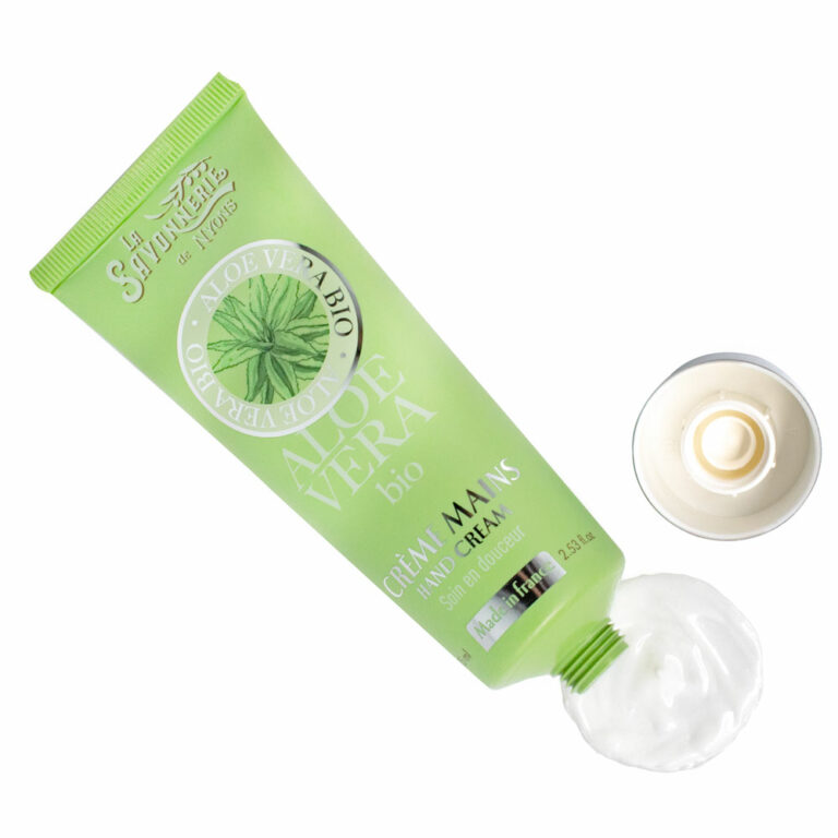 Creme mains a l'aloe vera Bio de la collection 