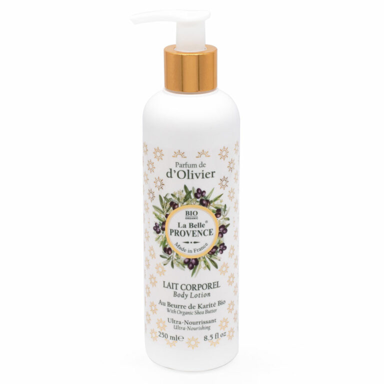 Lait corporel a l'olivier de la collection "La Belle Provence" - Fabriqué en France par La Savonnerie de Nyons