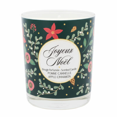 Bougie Parfumée de Noël 180g - Cannelle Orange