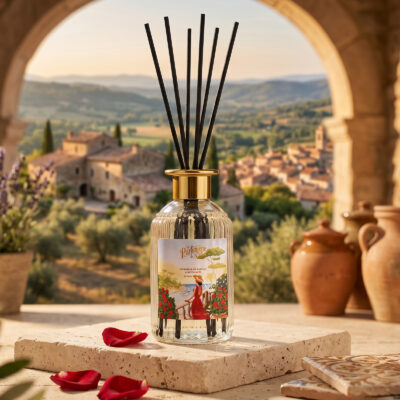 Grand Diffuseur de Parfum à Bâtonnets Pétales de Rose 350 ml - photo 2