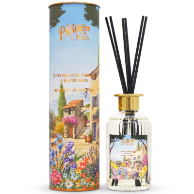 Grand Diffuseur de Parfum à Bâtonnets Bouquet de Pivoines 350 ml